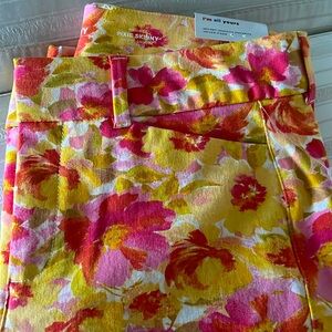 Colorful pixie skinny pants